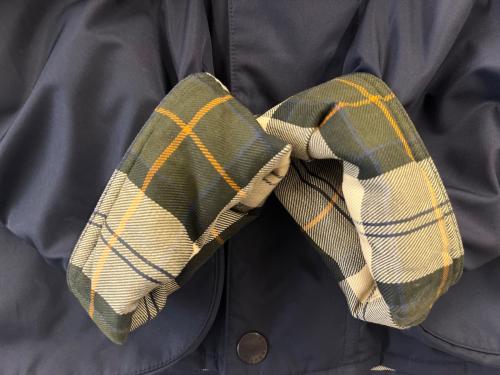 Barbour（バブアー）Barbour (バブアー) Barbour　トランスポートパデットビデイルジャケット ネイビー サイズ:36の古着・服飾アイテム