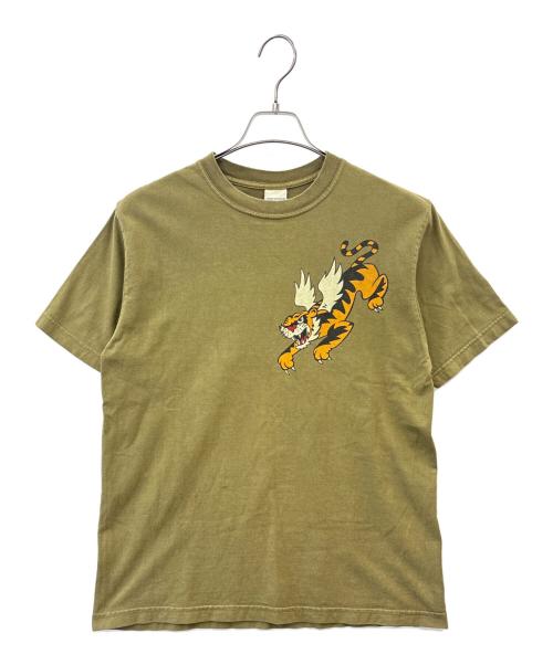 BUZZ RICKSON'S（バズリクソンズ）BUZZ RICKSON'S (バズリクソンズ) Buzz Rickson's 　Tシャツ グリーン サイズ:S(36-38)の古着・服飾アイテム