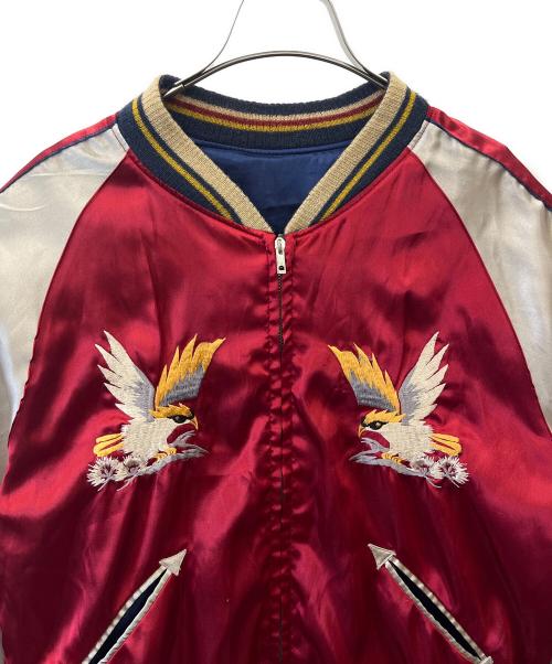 東洋エンタープライズ（トウヨウエンタープライズ）東洋エンタープライズ (トウヨウエンタープライズ) 東洋エンタープライズ　365 TH COMM RECON　リバーシブルスカジャン ネイビー×ベージュ サイズ:Lの古着・服飾アイテム