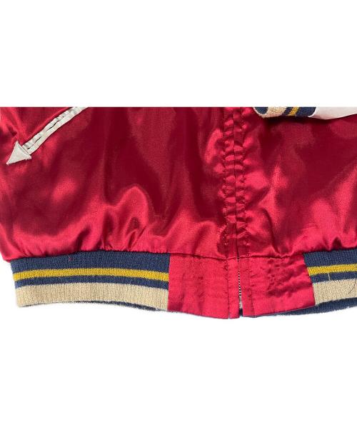 東洋エンタープライズ（トウヨウエンタープライズ）東洋エンタープライズ (トウヨウエンタープライズ) 東洋エンタープライズ　365 TH COMM RECON　リバーシブルスカジャン ネイビー×ベージュ サイズ:Lの古着・服飾アイテム