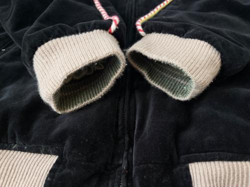 CROPPED HEADS（クロップドヘッズ）CROPPED HEADS (クロップドヘッズ) CROPPED HEADS　スカジャン　鹿　鶴 ブラック サイズ:Lの古着・服飾アイテム