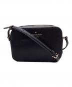 Kate Spadeケイトスペード）の古着「MADISON S LEATHER MINI CROSSBODY」｜ブラック