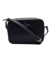 Kate Spade（ケイトスペード）の古着「MADISON S LEATHER MINI CROSSBODY」｜ブラック