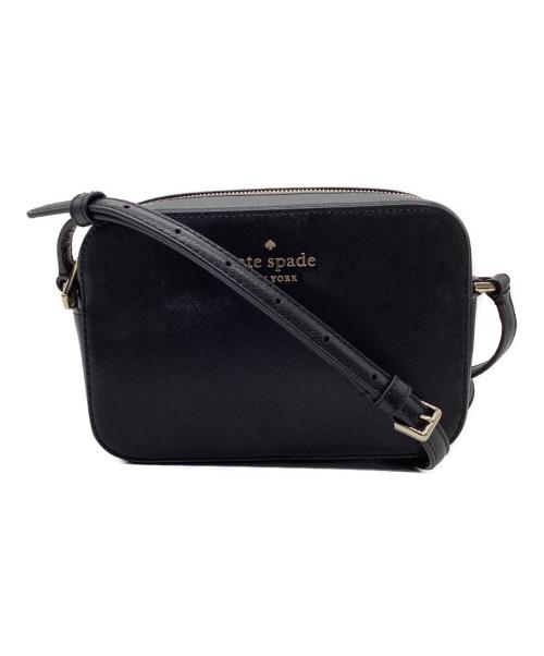 Kate Spade（ケイトスペード）Kate Spade (ケイトスペード) MADISON S LEATHER MINI CROSSBODY ブラック サイズ:表記なしの古着・服飾アイテム