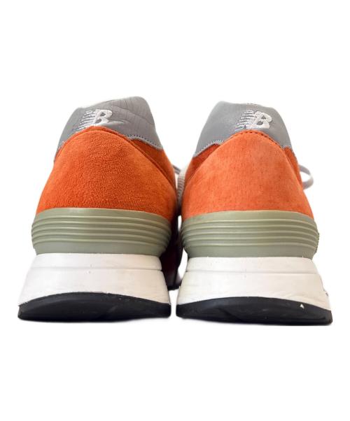 NEW BALANCE（ニューバランス）NEW BALANCE (ニューバランス) NEW BALANCE　スウェードスニーカー オレンジ サイズ:26の古着・服飾アイテム