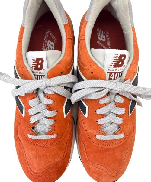 NEW BALANCE（ニューバランス）NEW BALANCE (ニューバランス) NEW BALANCE　スウェードスニーカー オレンジ サイズ:26の古着・服飾アイテム