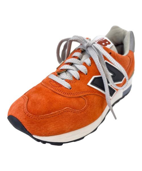NEW BALANCE（ニューバランス）NEW BALANCE (ニューバランス) NEW BALANCE　スウェードスニーカー オレンジ サイズ:26の古着・服飾アイテム