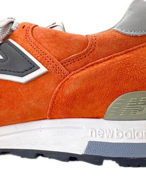 NEW BALANCE（ニューバランス）NEW BALANCE (ニューバランス) NEW BALANCE　スウェードスニーカー オレンジ サイズ:26の古着・服飾アイテム