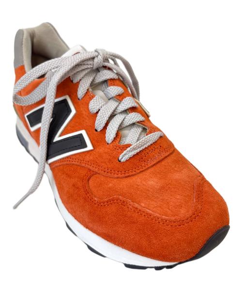 NEW BALANCE（ニューバランス）NEW BALANCE (ニューバランス) NEW BALANCE　スウェードスニーカー オレンジ サイズ:26の古着・服飾アイテム