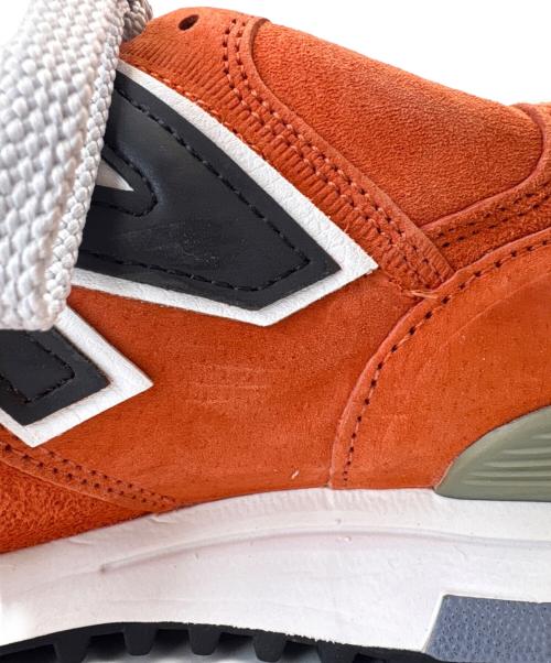 NEW BALANCE（ニューバランス）NEW BALANCE (ニューバランス) NEW BALANCE　スウェードスニーカー オレンジ サイズ:26の古着・服飾アイテム