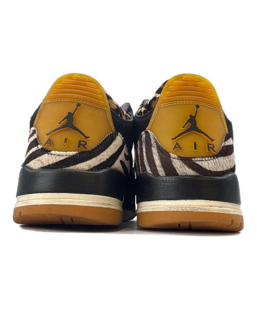 NIKE（ナイキ）NIKE (ナイキ) NIKE　AIR JORDAN3　Animal Instinct　ハイカットスニーカー ブラック×ブラウン サイズ:26の古着・服飾アイテム