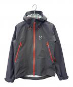 HAGLOFSホグロフス）の古着「HAGLOFS　GORE-TEX　マウンテンパーカー」｜グレー