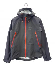 HAGLOFS（ホグロフス）の古着「HAGLOFS　GORE-TEX　マウンテンパーカー」｜グレー