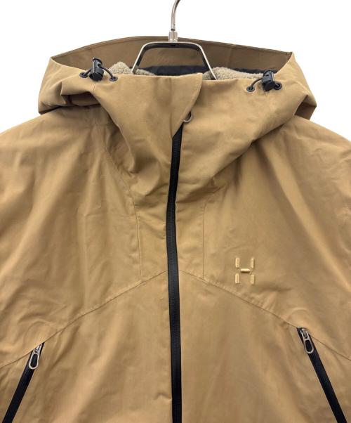 HAGLOFT（ホグロフス）HAGLOFT (ホグロフス) HAGLOFT　マウンテンパーカー ベージュ サイズ:Sの古着・服飾アイテム