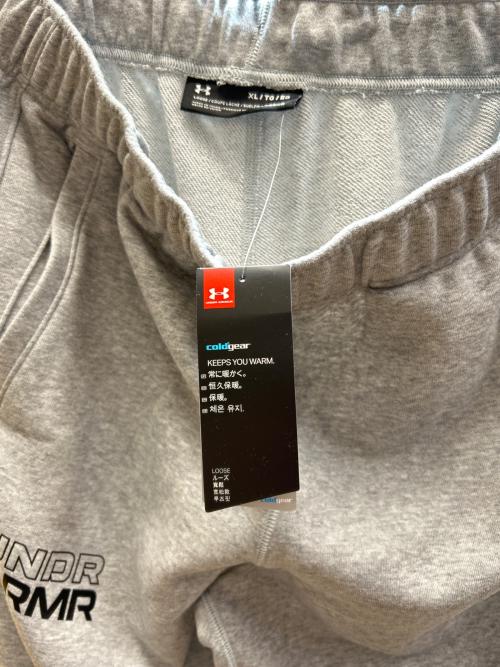 UNDER ARMOUR（アンダーアーマー）UNDER ARMOUR (アンダーアーマー) UNDER ARMOUR　スウェットパンツ グレー サイズ:XL 未使用品の古着・服飾アイテム