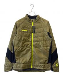 hummel（ヒュンメル）の古着「hummel　中綿ジャケット」｜グリーン