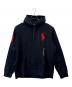 POLO RALPH LAUREN（ポロ・ラルフローレン）の古着「POLO RALPH LAUREN　プルオーバーパーカー」｜ブラック