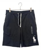 POLO RALPH LAURENポロ・ラルフローレン）の古着「POLO RALPH LAUREN　ハーフパンツ」｜ブラック