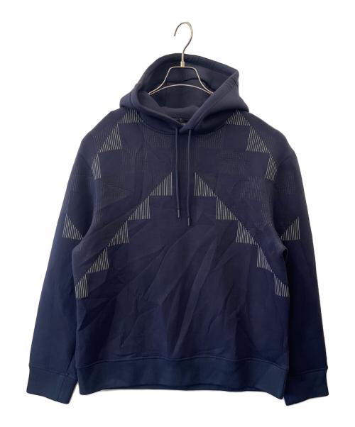 EMPORIO ARMANI（エンポリオ アルマーニ）EMPORIO ARMANI (エンポリオ アルマーニ) EMPORIO ARMANI　プルオーバーパーカー ネイビー サイズ:XLの古着・服飾アイテム