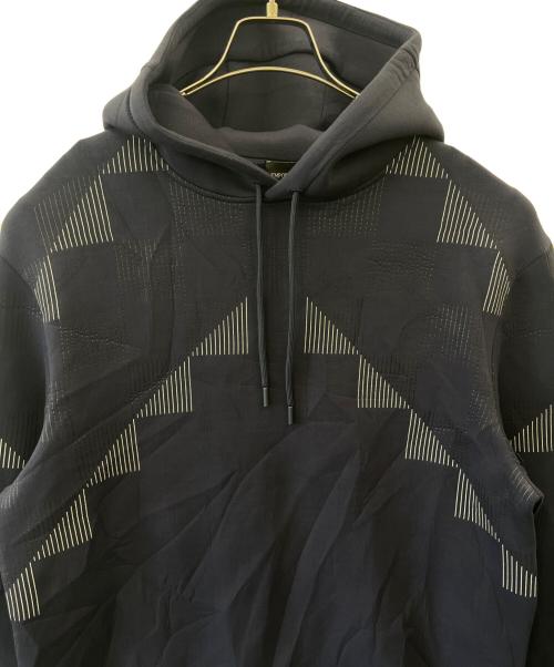 EMPORIO ARMANI（エンポリオ アルマーニ）EMPORIO ARMANI (エンポリオ アルマーニ) EMPORIO ARMANI　プルオーバーパーカー ネイビー サイズ:XLの古着・服飾アイテム