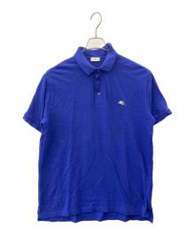 ETRO（エトロ）の古着「ポロシャツETRO  」｜ブルー