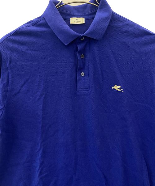 ETRO（エトロ）ETRO (エトロ) ポロシャツETRO   ブルー サイズ:XLの古着・服飾アイテム