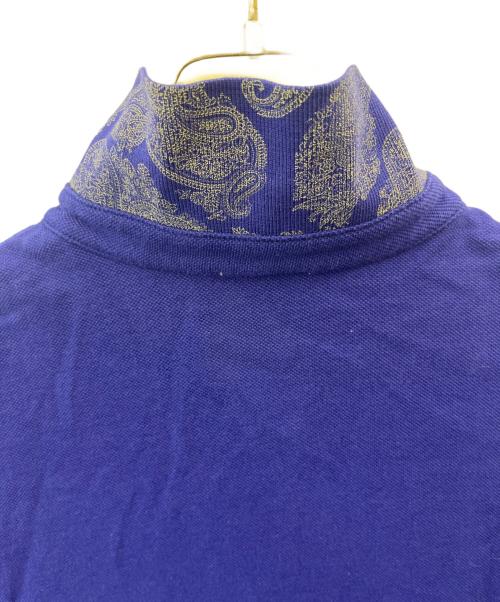 ETRO（エトロ）ETRO (エトロ) ポロシャツETRO   ブルー サイズ:XLの古着・服飾アイテム