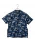 Eddie Bauer（エディーバウアー）の古着「Eddie Bauer × reyn spooner  アロハシャツ」｜ブルー