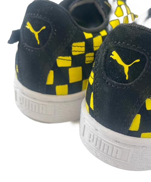 PUMA（プーマ）PUMA (プーマ) PUMA　ローカットスニーカー ブラック×イエロー サイズ:23の古着・服飾アイテム