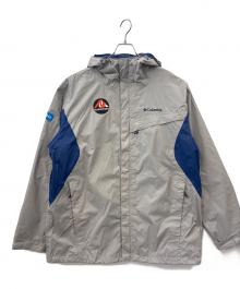 Columbia×FUJI ROCK FESTIVAL（コロンビア×フジロック フェスティバル）の古着「Columbia　FUJI ROCK FESTIVAL　ナイロンパーカー」｜グレー×ネイビー
