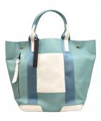 KATSUYUKI KODAMAカツユキ コダマ）の古着「KATSUYUKI KODAMA　トートバッグ」｜スカイブルー