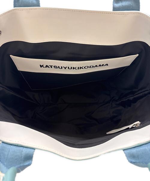 KATSUYUKI KODAMA（カツユキ コダマ）KATSUYUKI KODAMA (カツユキ コダマ) KATSUYUKI KODAMA　トートバッグ スカイブルーの古着・服飾アイテム