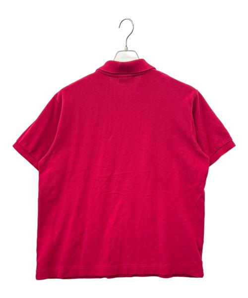 LACOSTE（ラコステ）LACOSTE (ラコステ) LACOSTE　ポロシャツ レッド サイズ:XLの古着・服飾アイテム