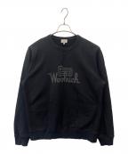 WOOLRICHウールリッチ）の古着「WOOLRICH　スウェット」｜ブラック
