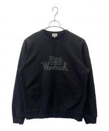 WOOLRICH（ウールリッチ）の古着「WOOLRICH　スウェット」｜ブラック