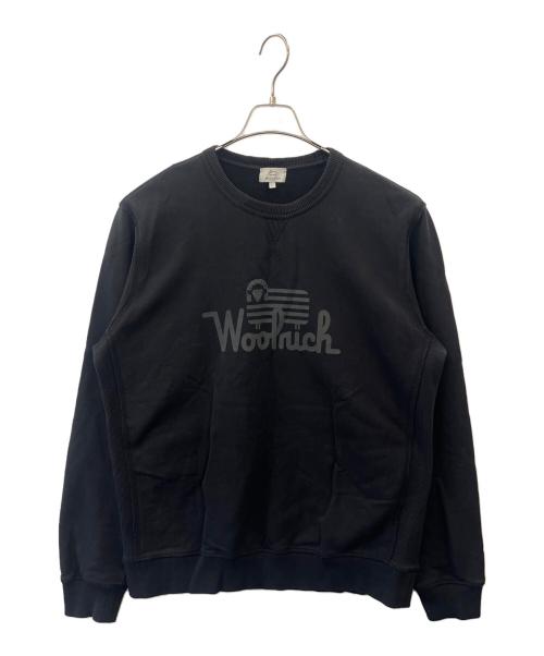 WOOLRICH（ウールリッチ）WOOLRICH (ウールリッチ) WOOLRICH　スウェット ブラック サイズ:Lの古着・服飾アイテム