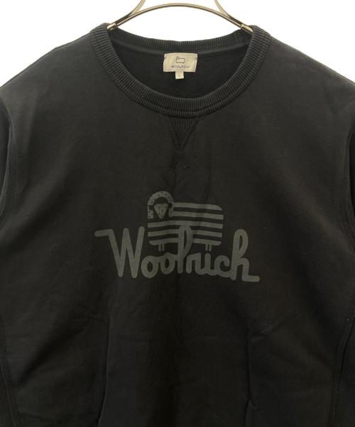 WOOLRICH（ウールリッチ）WOOLRICH (ウールリッチ) WOOLRICH　スウェット ブラック サイズ:Lの古着・服飾アイテム