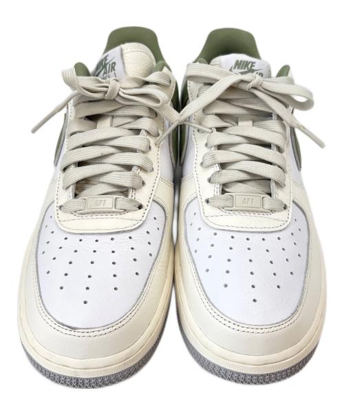 NIKE（ナイキ）NIKE (ナイキ) NIKE　AIR FORCE1　スニーカー ホワイト×グリーン サイズ:26.5の古着・服飾アイテム