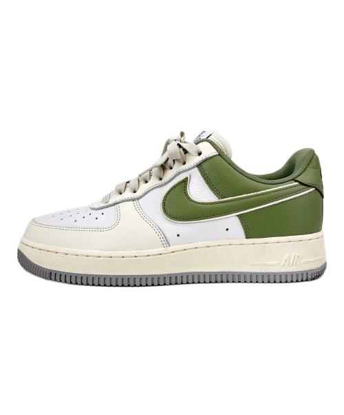 NIKE（ナイキ）NIKE (ナイキ) NIKE　AIR FORCE1　スニーカー ホワイト×グリーン サイズ:26.5の古着・服飾アイテム