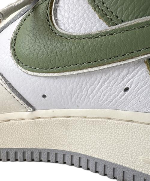 NIKE（ナイキ）NIKE (ナイキ) NIKE　AIR FORCE1　スニーカー ホワイト×グリーン サイズ:26.5の古着・服飾アイテム