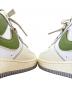 中古・古着 NIKE (ナイキ) NIKE　AIR FORCE1　スニーカー ホワイト×グリーン サイズ:26.5：7000円