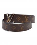 LOUIS VUITTONルイ ヴィトン）の古着「LOUIS VUITTON　モノグラム　ベルト」｜ブラウン