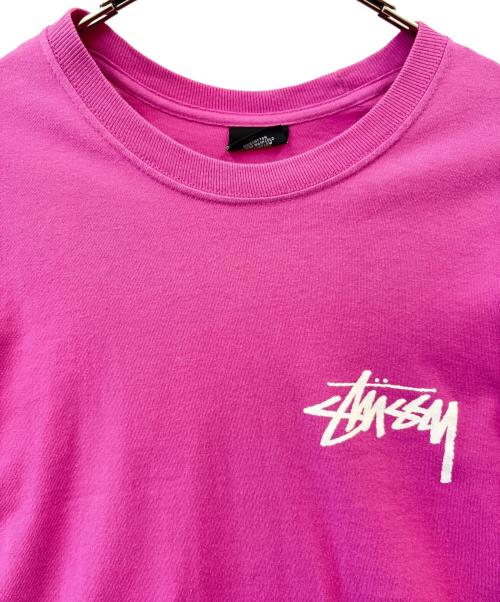 stussy（ステューシー）stussy (ステューシー) stussy 　Tシャツ ピンク サイズ:Sの古着・服飾アイテム