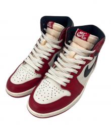 NIKE（ナイキ）の古着「NIKE Air Jordan 1 High OG "Lost & Found/Chicago"  ハイカットスニーカー」｜ホワイト×レッド