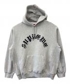 SUPREMEシュプリーム）の古着「Supreme　2024AW PRINTED ARC HOODED SWEATSHIRT」｜グレー