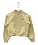 THE NORTH FACEザ ノース フェイス）の古着「ベターテリークロップドクルー　THE NORTH FACE　スウェット」｜ベージュ