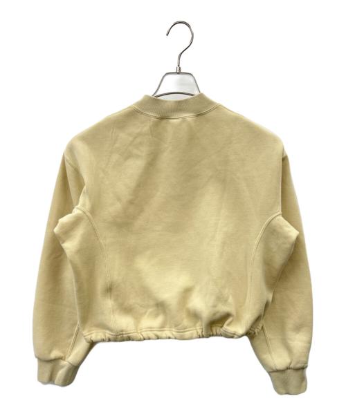 THE NORTH FACE（ザ ノース フェイス）THE NORTH FACE (ザ ノース フェイス) ベターテリークロップドクルー　THE NORTH FACE　スウェット ベージュ サイズ:Ｌの古着・服飾アイテム