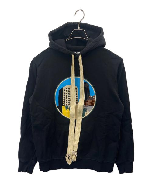 LOEWE（ロエベ）LOEWE (ロエベ) LOEWE　アナグラム コットン パーカー ブラック サイズ:Mの古着・服飾アイテム