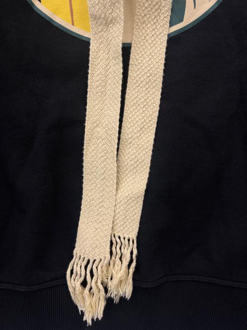 LOEWE（ロエベ）LOEWE (ロエベ) LOEWE　アナグラム コットン パーカー ブラック サイズ:Mの古着・服飾アイテム