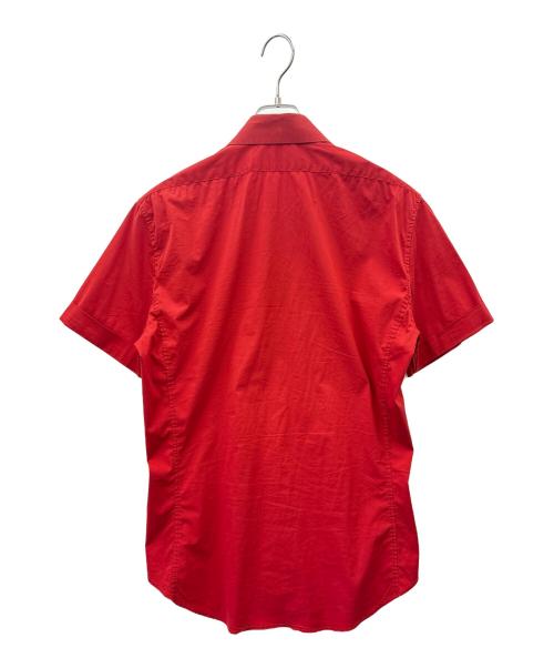 GUCCI（グッチ）GUCCI (グッチ) GUCCI　半袖シャツ レッド サイズ:42の古着・服飾アイテム